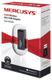 MW300UM :: Adaptador WiFi Inal&aacute;mbrcio USB 2.0 MERCUSYS IEEE802.11b/g/n de hasta 300 Mbps compatible con Windows