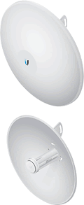 PBE-5AC-500 :: PowerBeam AirMAX AC Ubiquiti Networks 5.1 70 a 5.875 GHz con Antena de Plato de 27 dBi con Radomo Incluido